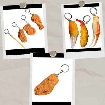 Chicken Nugget Keychain chicken-nugget-keychain